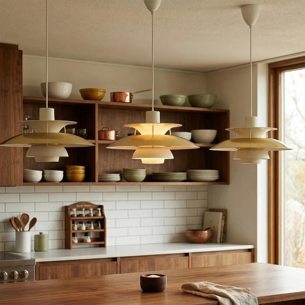 Multi-Tier Saucer Pendant Lamp | wildoxy