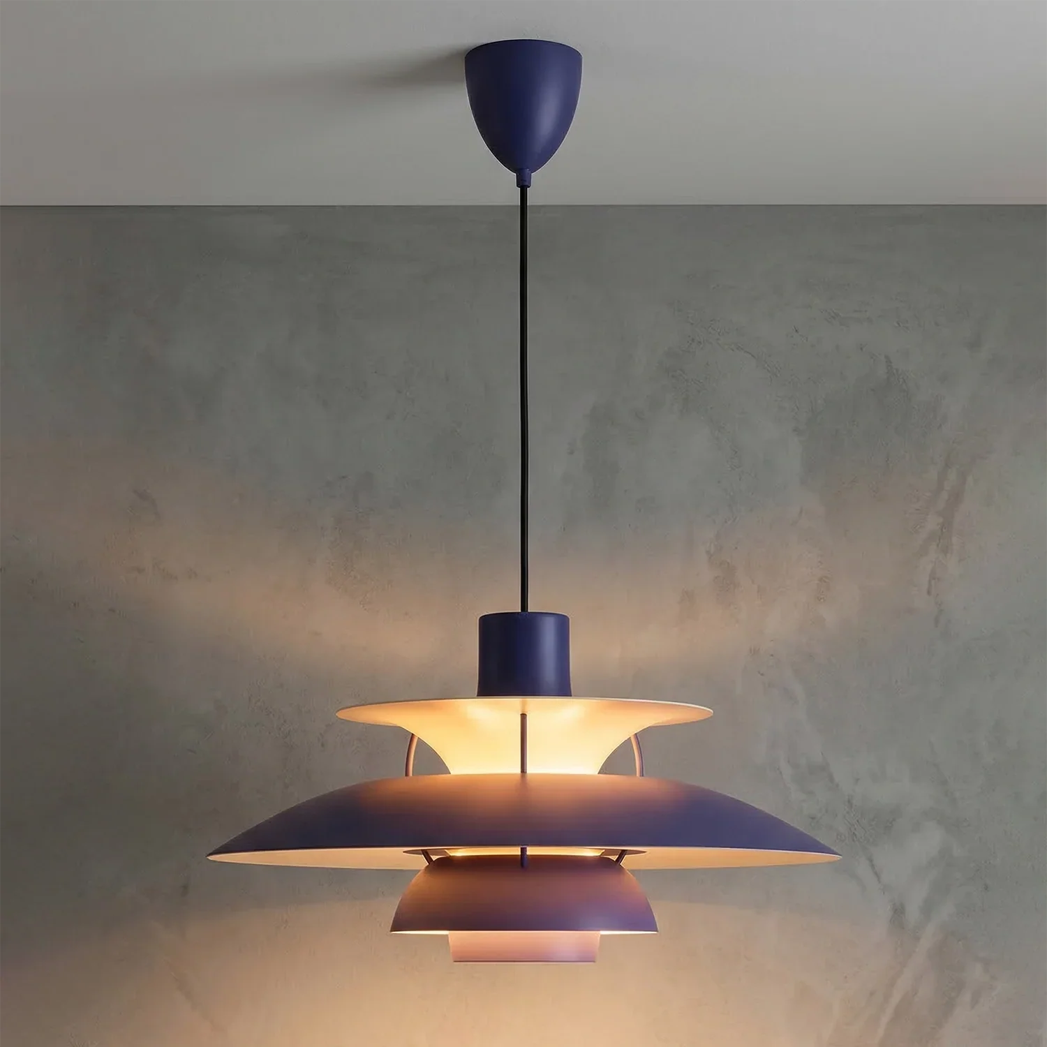 Multi-Tier Saucer Pendant Lamp | wildoxy