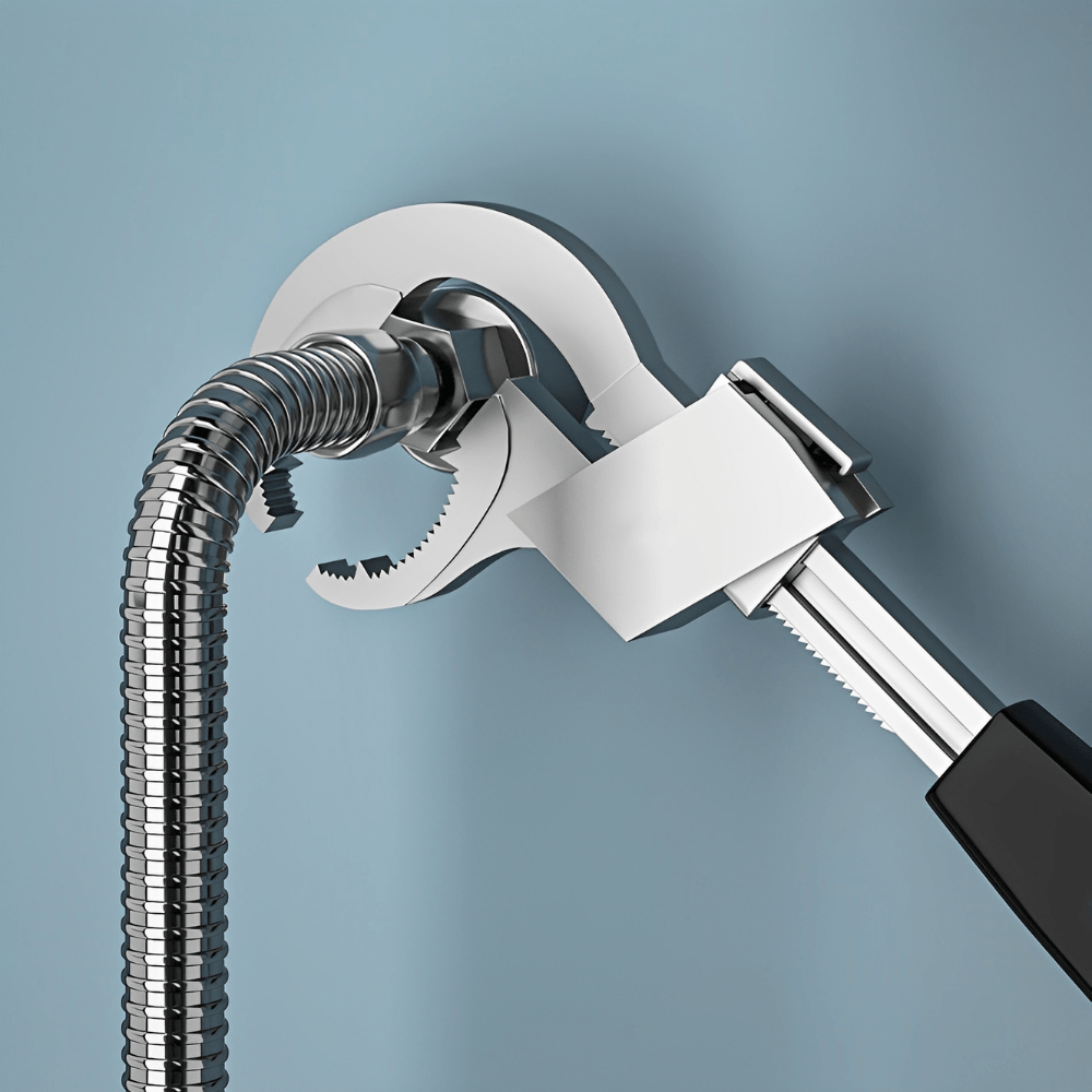 DrainSense Uniwersalny aluminiowy klucz sanitarny — trwała konstrukcja narzędzia
