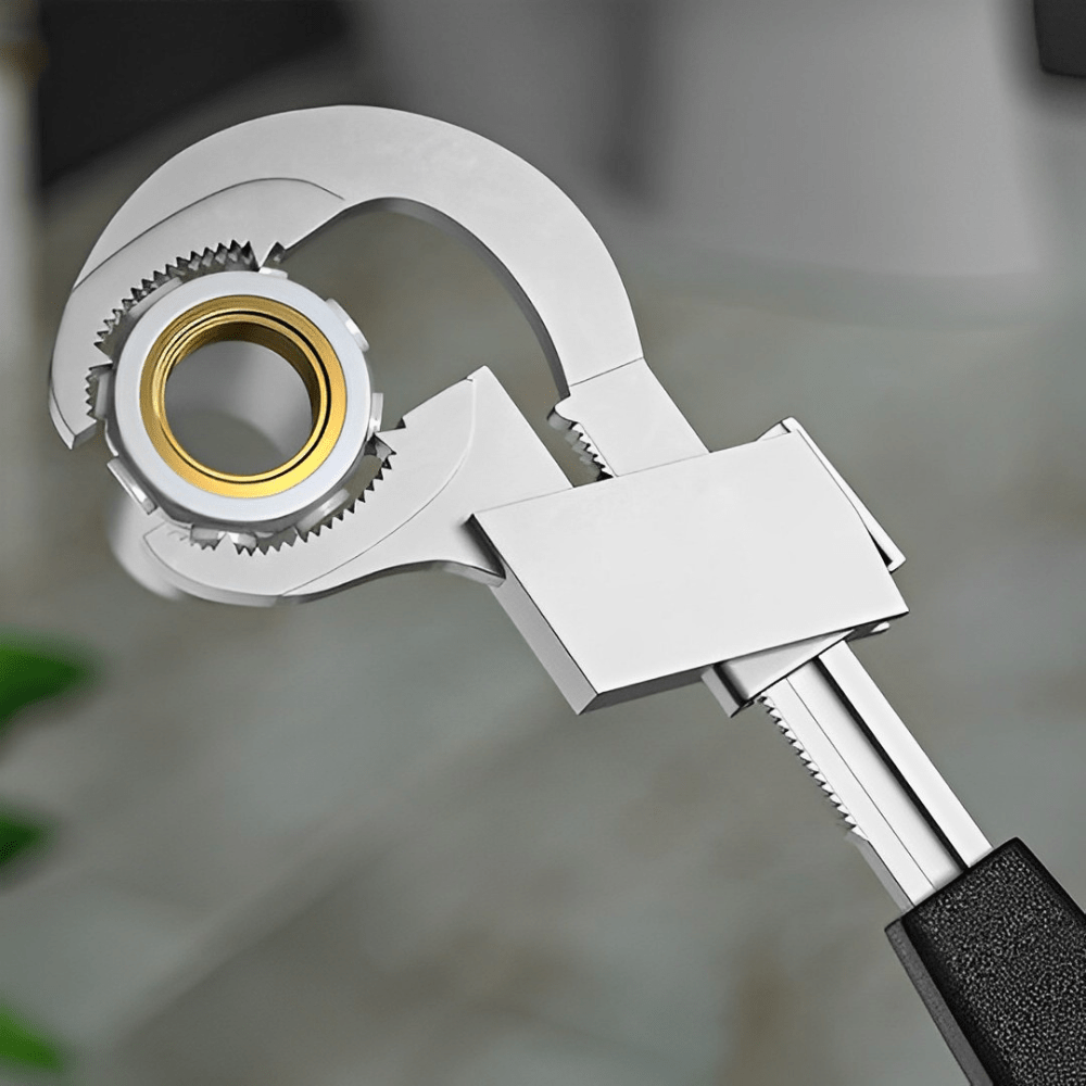 DrainSense Uniwersalny aluminiowy klucz sanitarny — trwała konstrukcja narzędzia