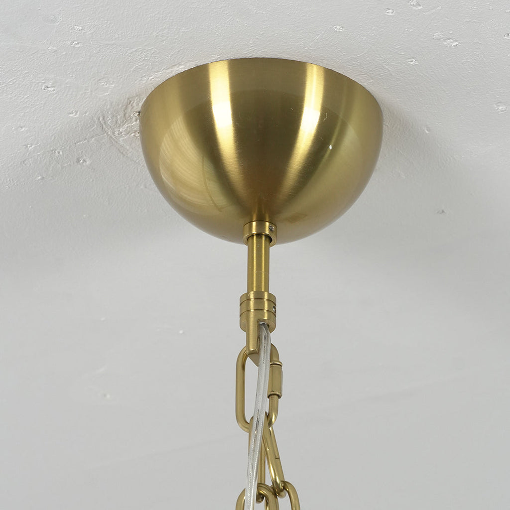 Murano Style Amber Glass Tiered Chandelier | wildoxy