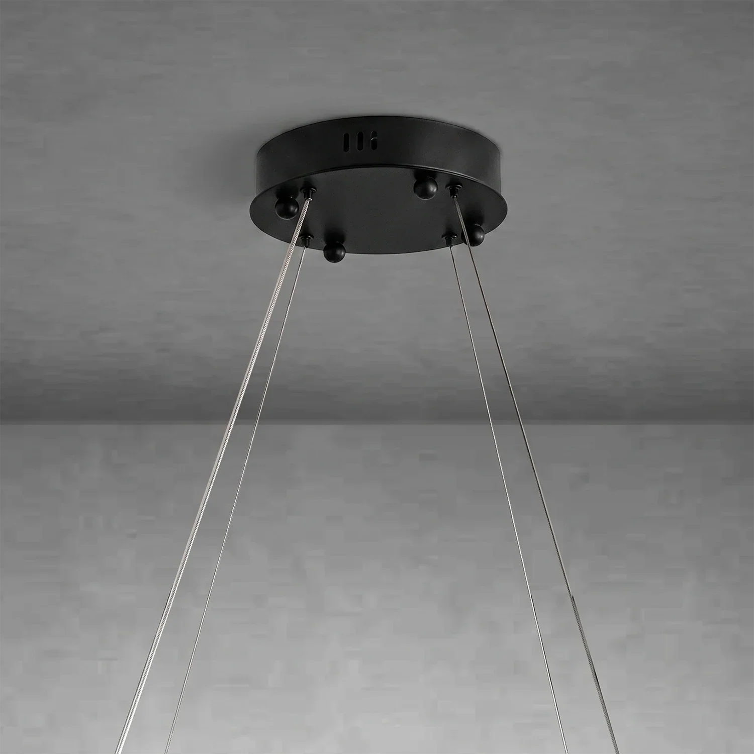 Natural Alabaster Tile Round Chandelier | wildoxy