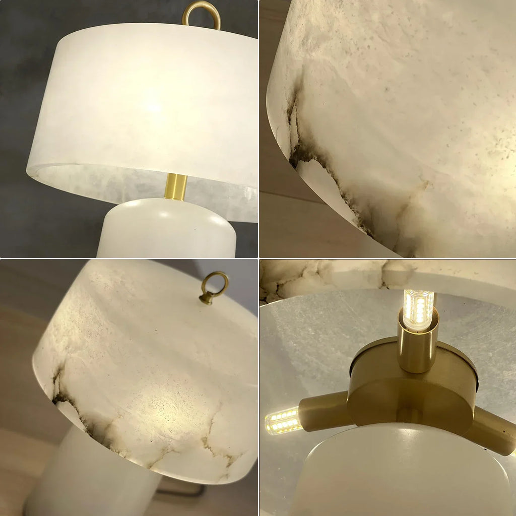 Natural Cloud Stone Table Lamp | wildoxy