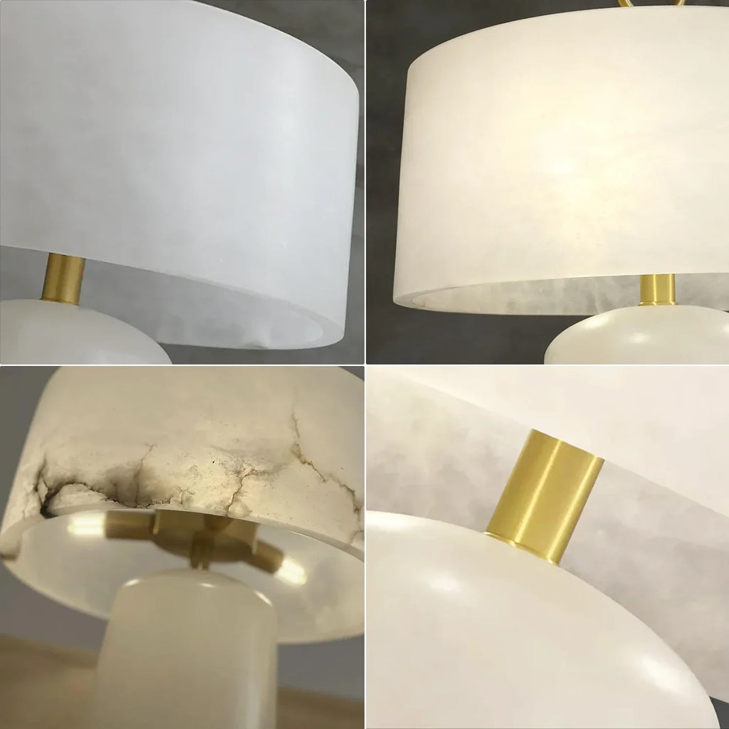 Natural Cloud Stone Table Lamp | wildoxy