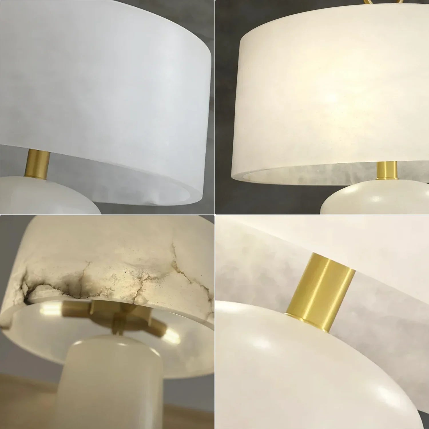 Natural Cloud Stone Table Lamp | wildoxy