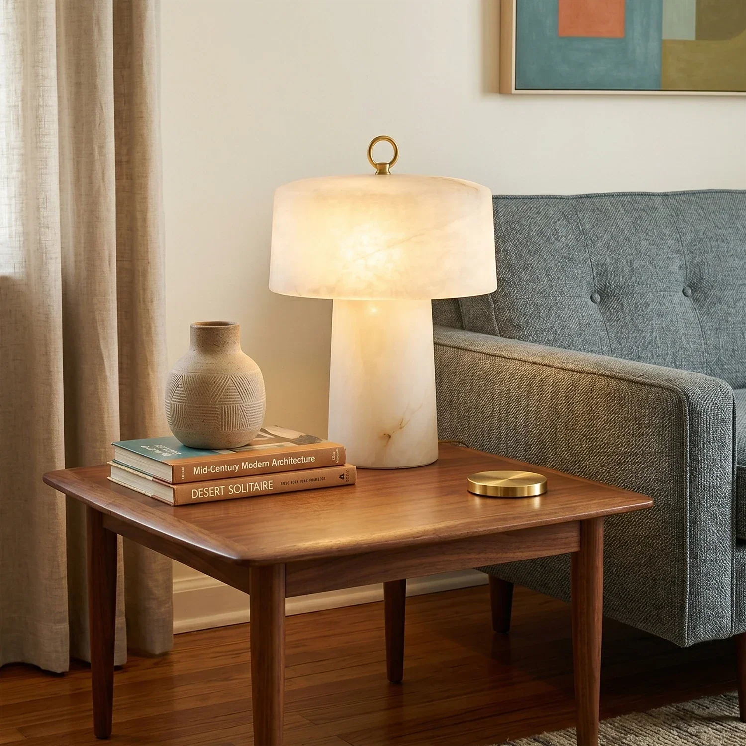 Natural Cloud Stone Table Lamp | wildoxy