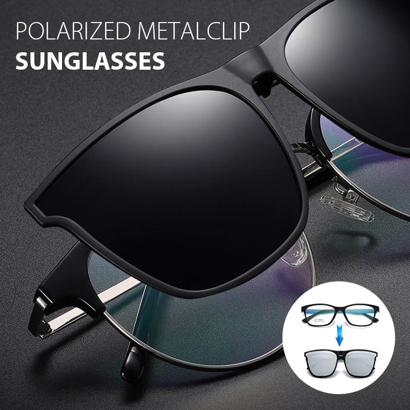 Óculos de sol leves polarizados de encaixe — UV400 magnéticos