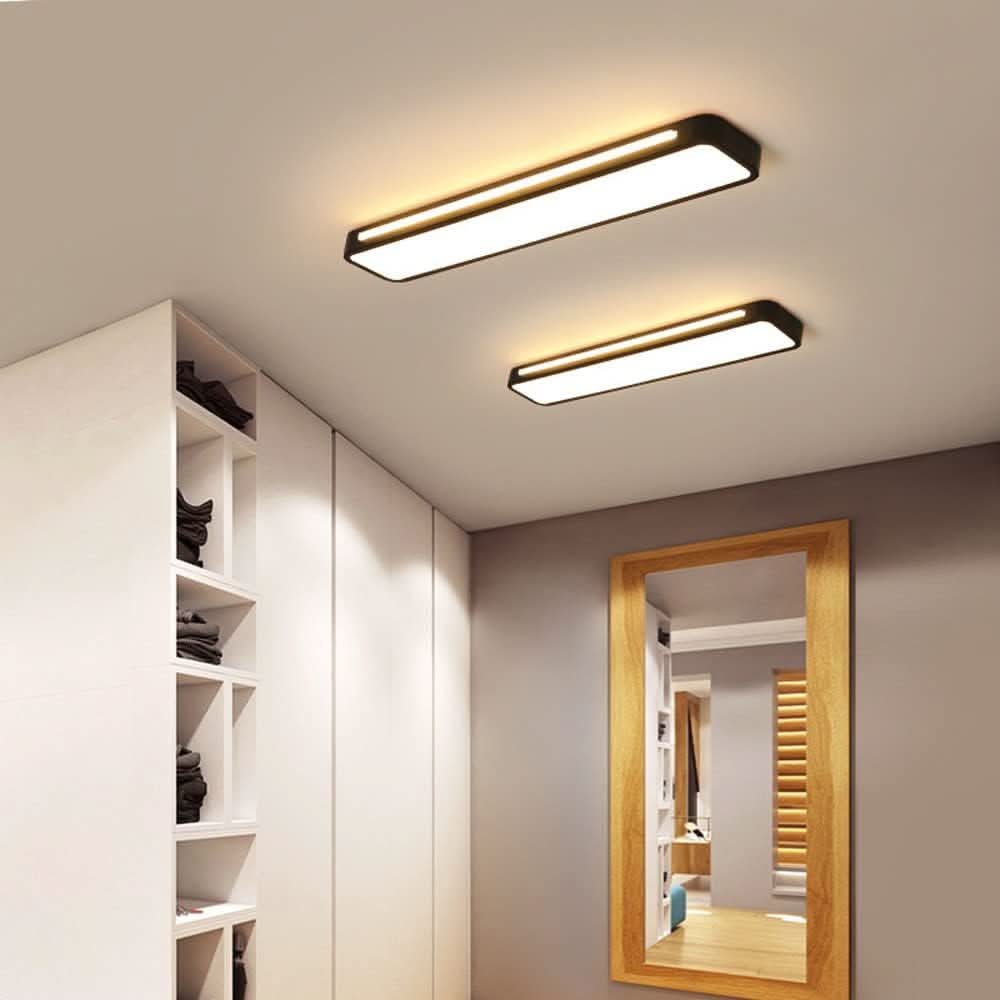 Stropní LED svítidlo HALOCRAFT v minimalistickém designu — plochý panel pro přisazenou montáž