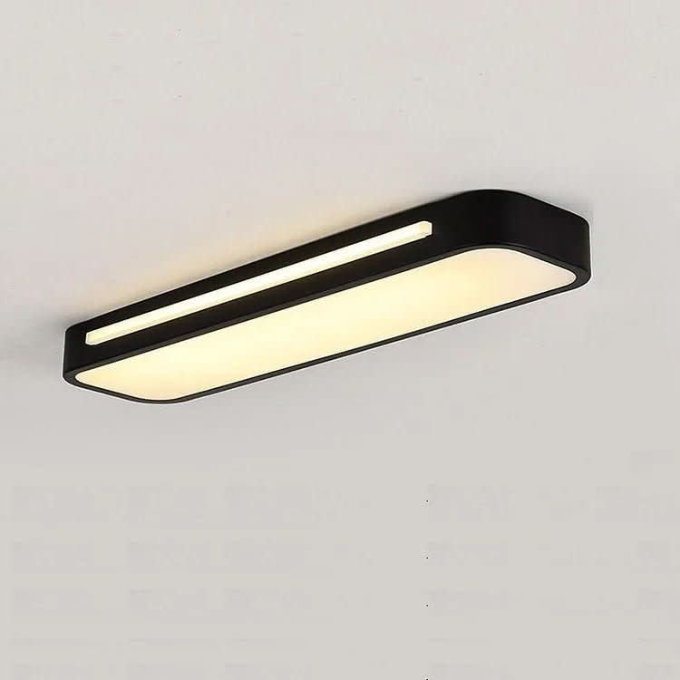 Stropní LED svítidlo HALOCRAFT v minimalistickém designu — plochý panel pro přisazenou montáž
