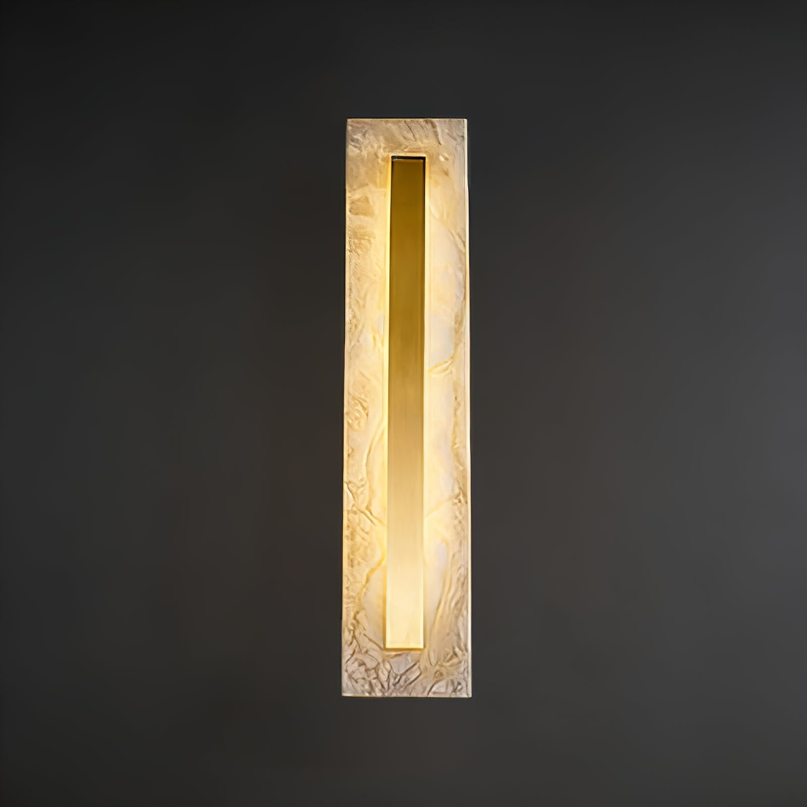 Oblong & Rectangular Alabaster Wall Sconces | wildoxy