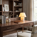 Odile Alabaster Mushroom Table Lamp | wildoxy