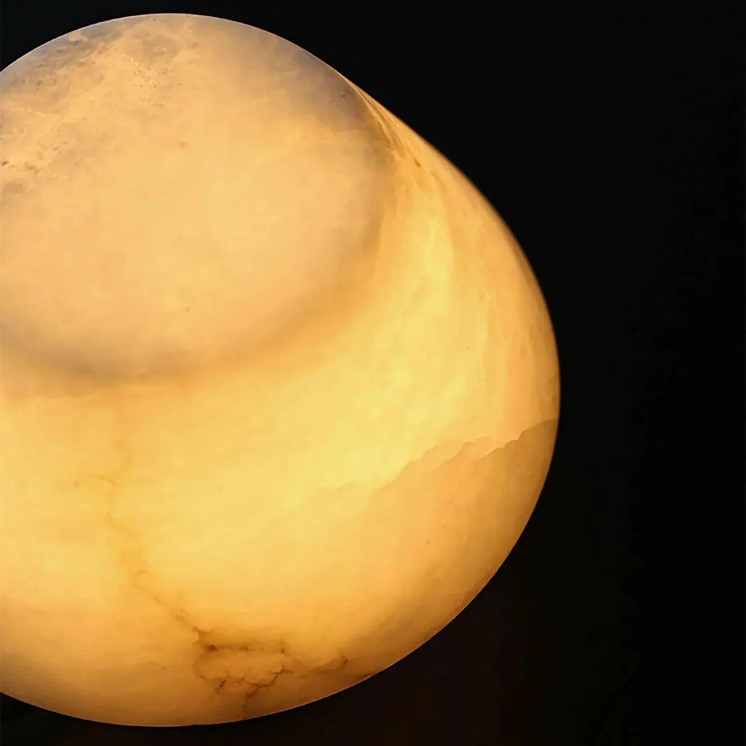 Odile Alabaster Mushroom Table Lamp | wildoxy