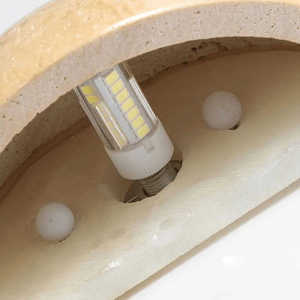NovaCeram Ceramic LED Wall Lamp — Dual-Direction Upward and Downward Shade