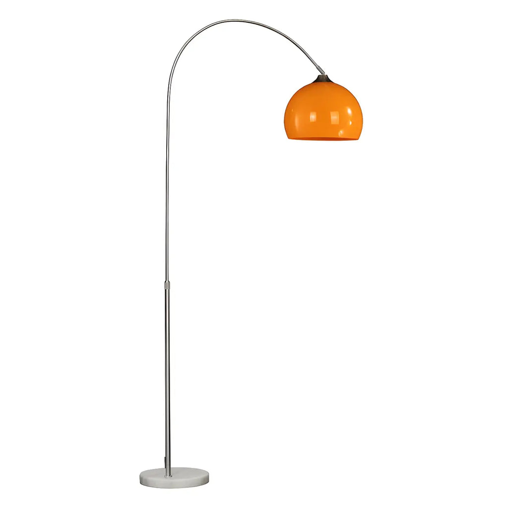 Lampadar modern cu arc — cupolă acrilică de 220 cm, structură metalică