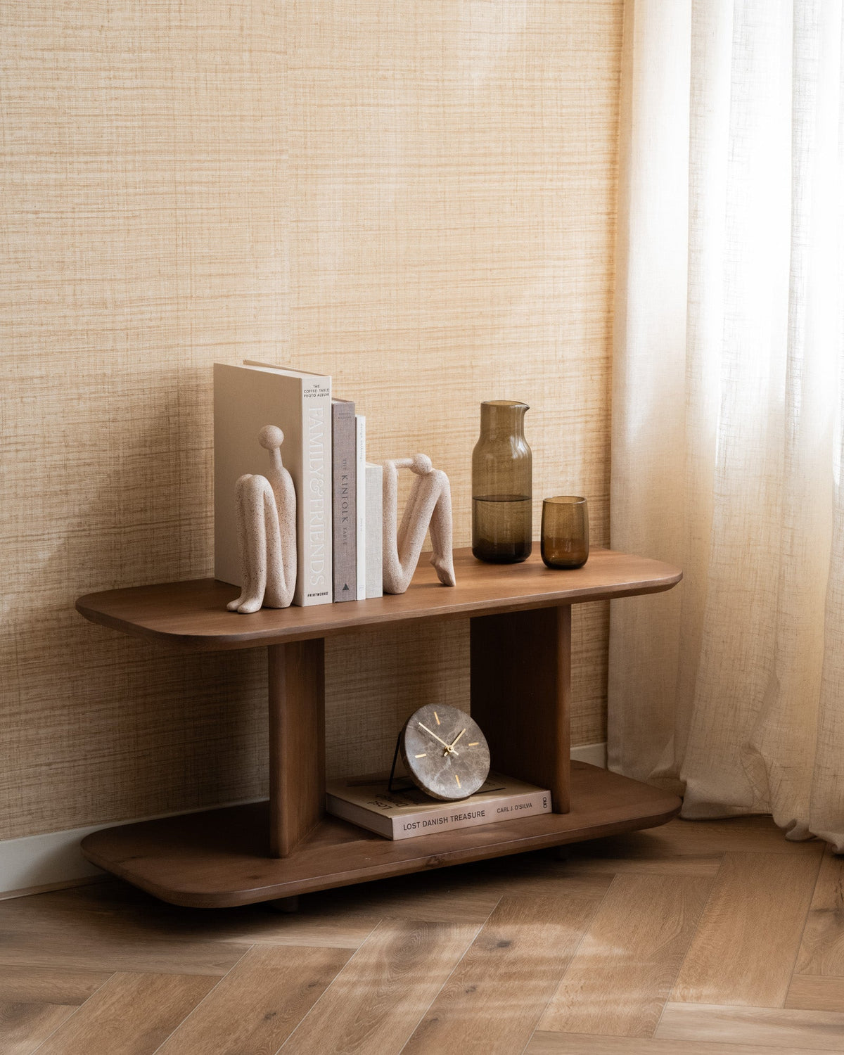 Ensemble de serre-livres décoratifs en polyrésine de 27cm — Décoration moderne