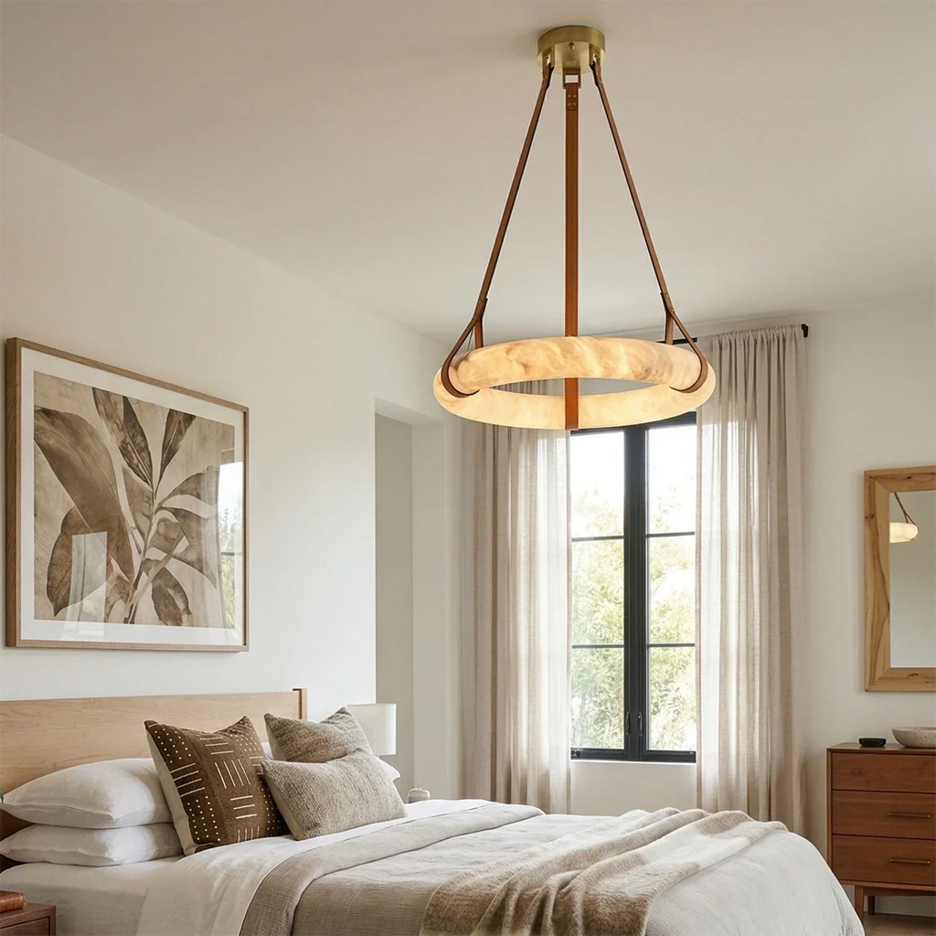 Oslo Alabaster Pendant Light | wildoxy