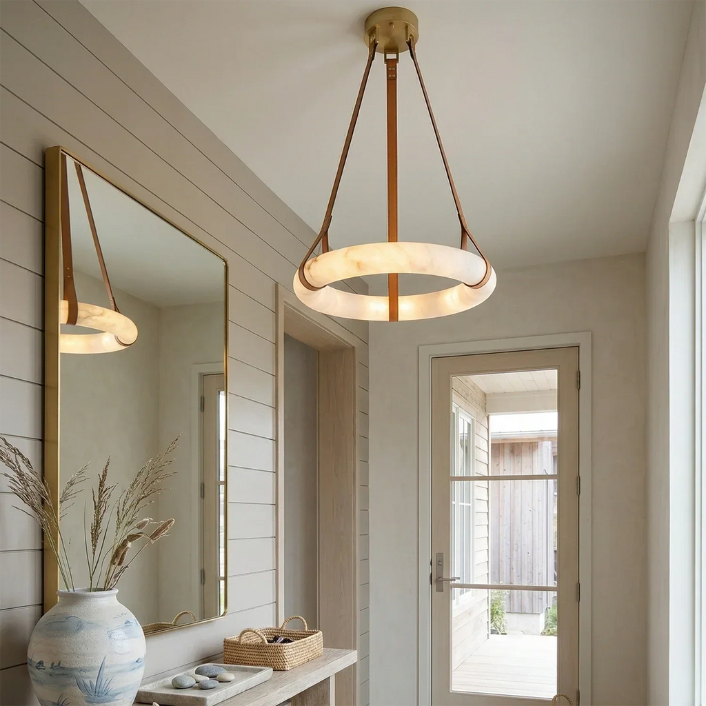 Oslo Alabaster Pendant Light | wildoxy