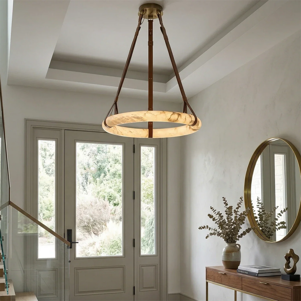 Oslo Alabaster Pendant Light | wildoxy