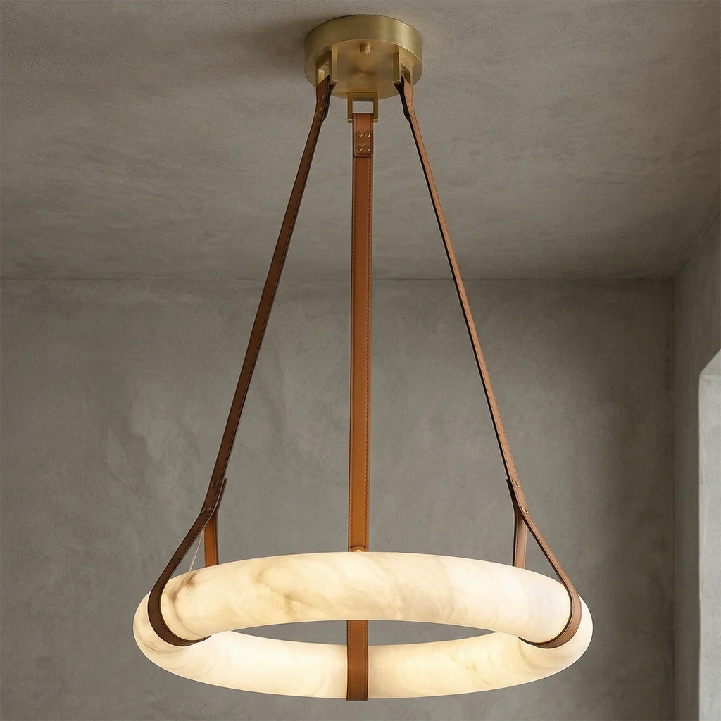 Oslo Alabaster Pendant Light | wildoxy