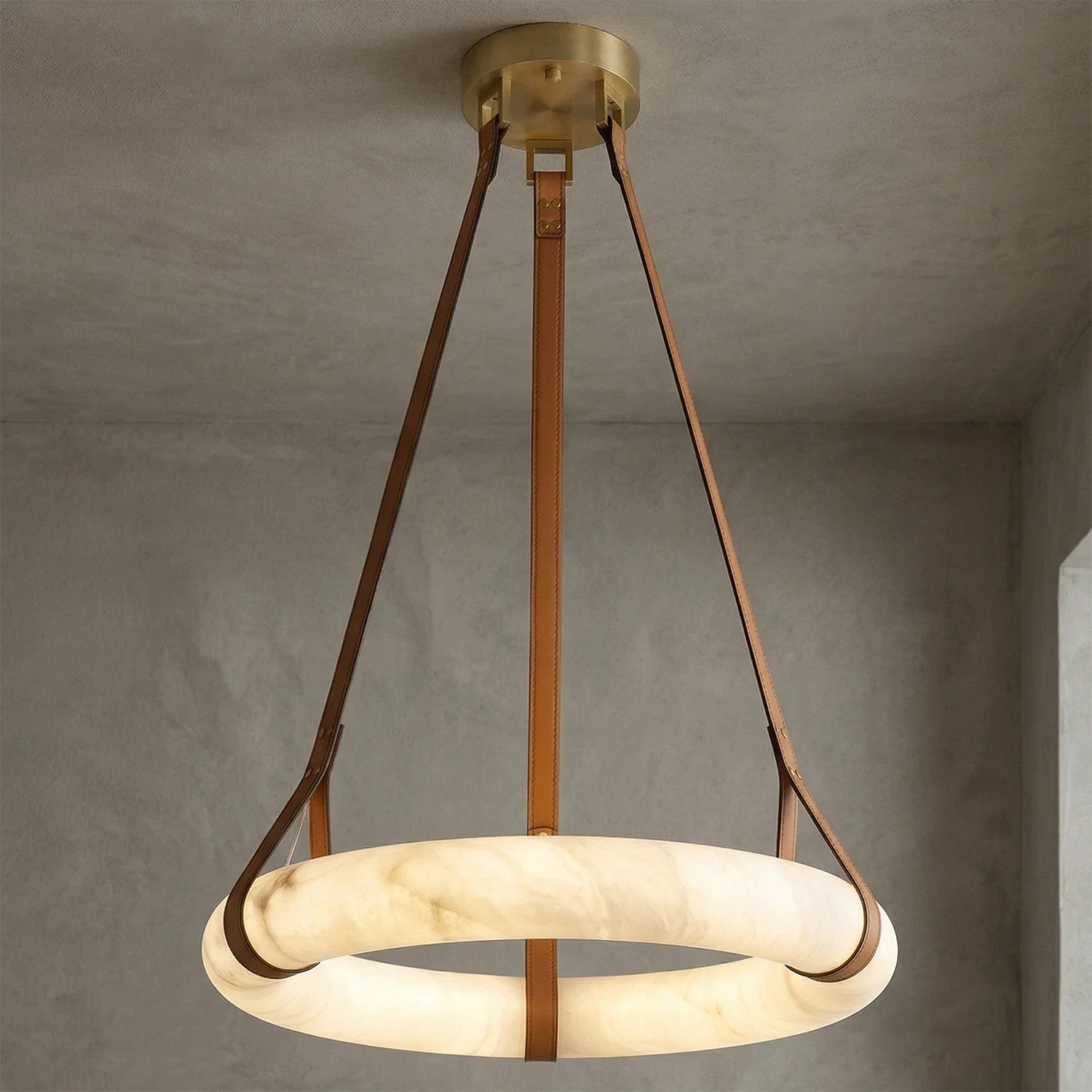 Oslo Alabaster Pendant Light | wildoxy