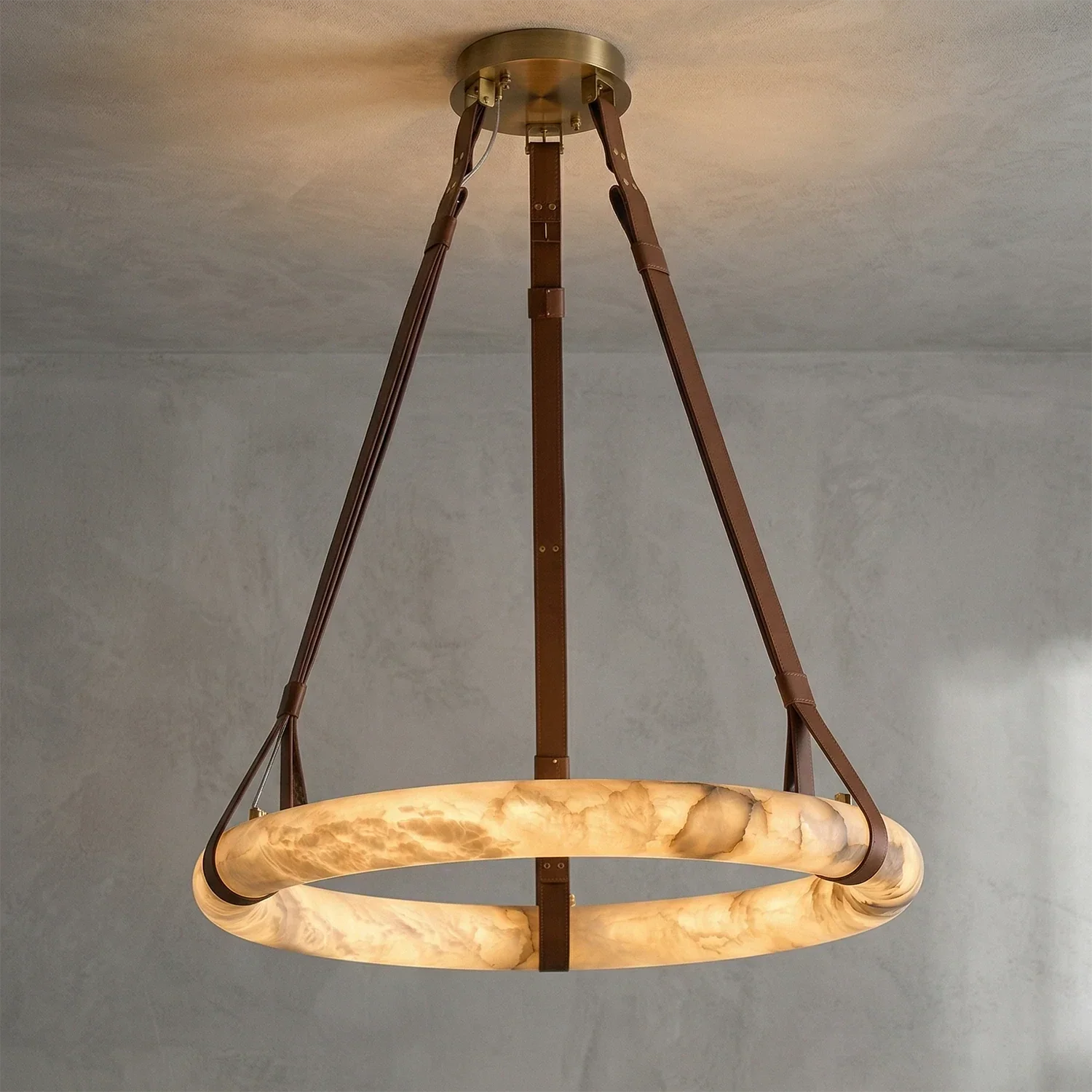 Oslo Alabaster Pendant Light | wildoxy