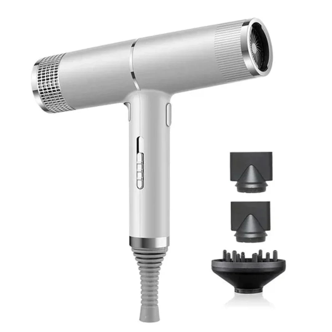Uscător de păr ionic puternic - ușor, cu accesorii