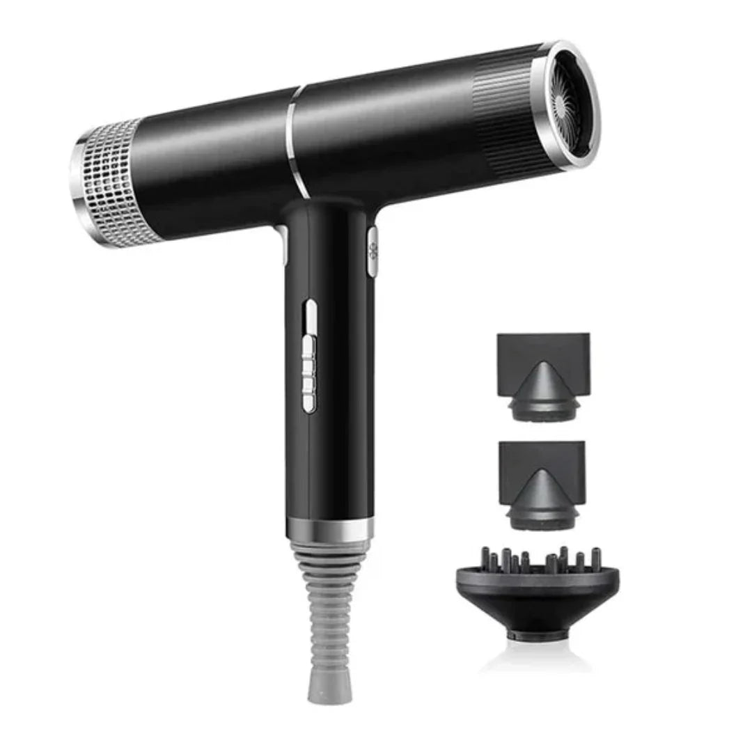 Uscător de păr ionic puternic - ușor, cu accesorii