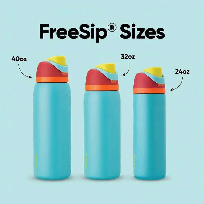 Ανοξείδωτο παγούρι 710ml — FreeSip, στεγανό, διατηρεί το κρύο για 24 ώρες