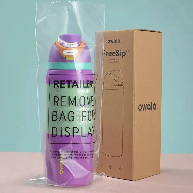 Ανοξείδωτο παγούρι 710ml — FreeSip, στεγανό, διατηρεί το κρύο για 24 ώρες