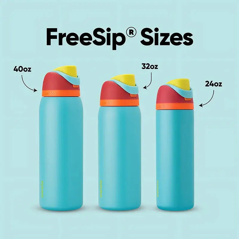 Ανοξείδωτο παγούρι 710ml — FreeSip, στεγανό, διατηρεί το κρύο για 24 ώρες