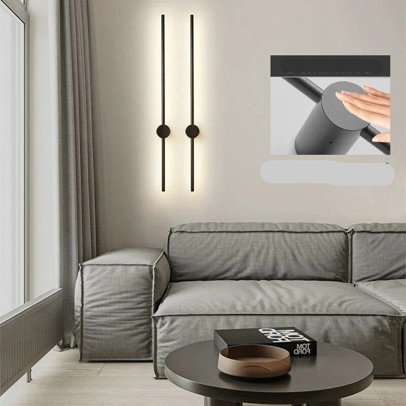 NordicShine Minimalist LED Wall Lamp — Evenly Diffused Glow, Timeless Silhouette Design