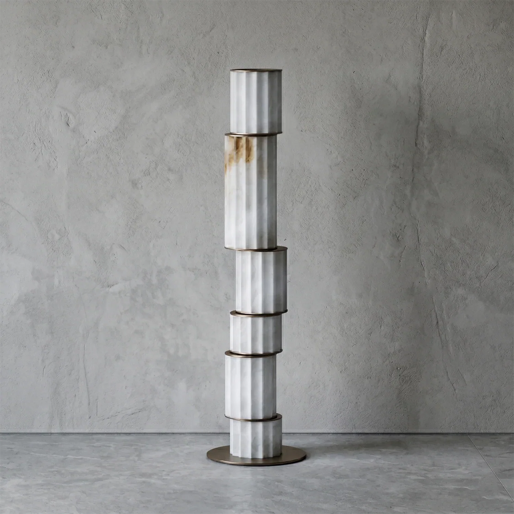 Padana Alabaster Floor Lamp | wildoxy