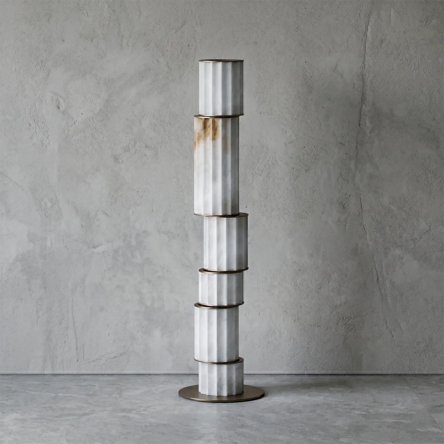 Padana Alabaster Floor Lamp | wildoxy