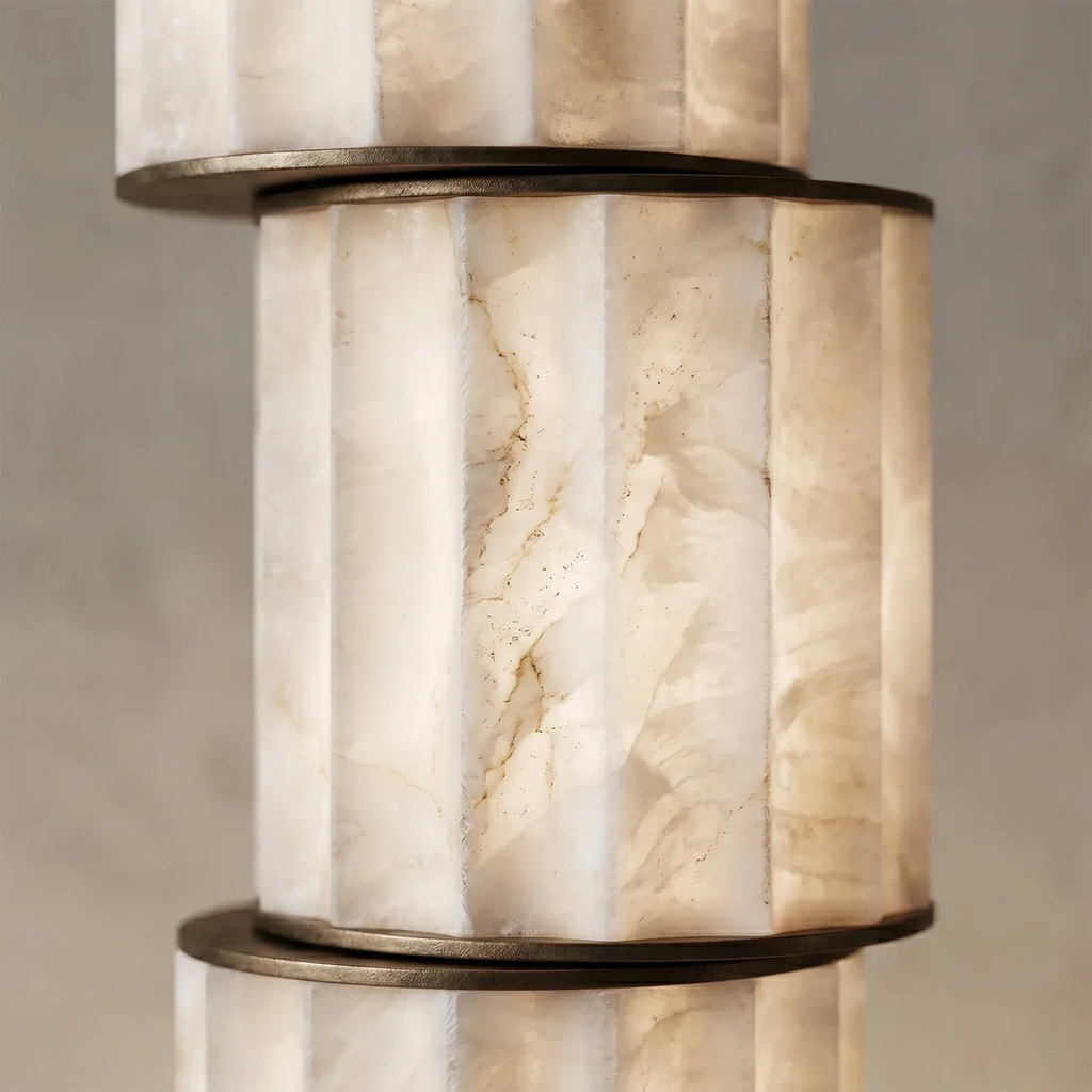 Padana Alabaster Floor Lamp | wildoxy
