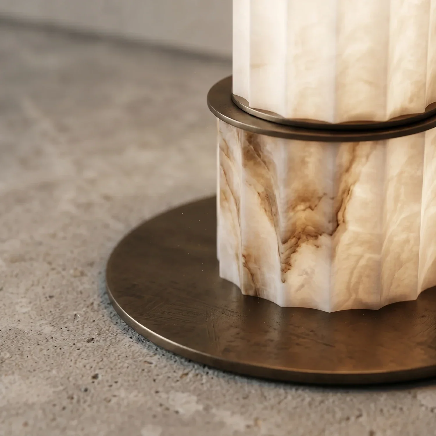 Padana Alabaster Floor Lamp | wildoxy