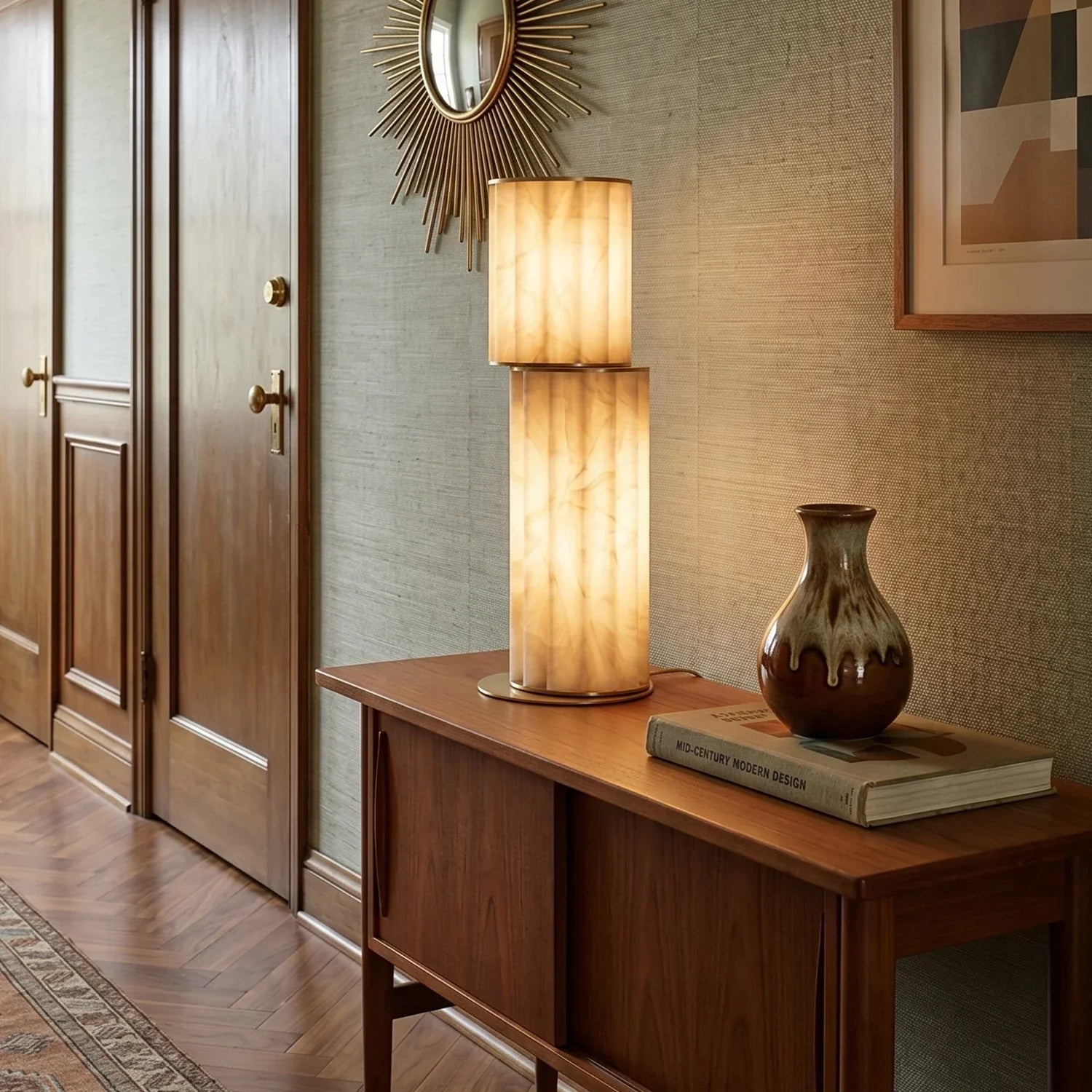 Padana Alabaster Table Lamp | wildoxy