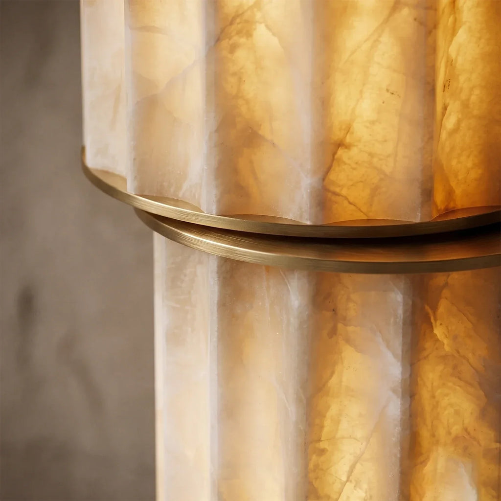 Padana Alabaster Table Lamp | wildoxy