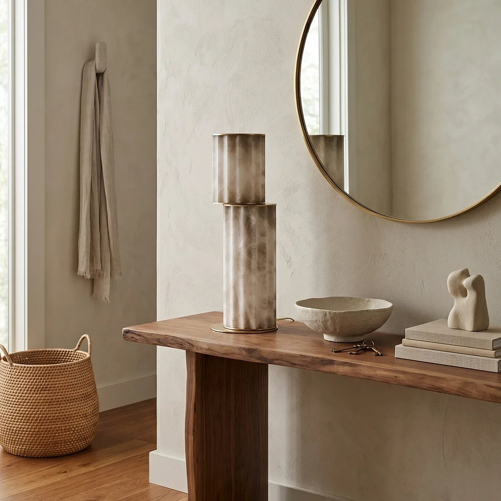 Padana Alabaster Table Lamp | wildoxy