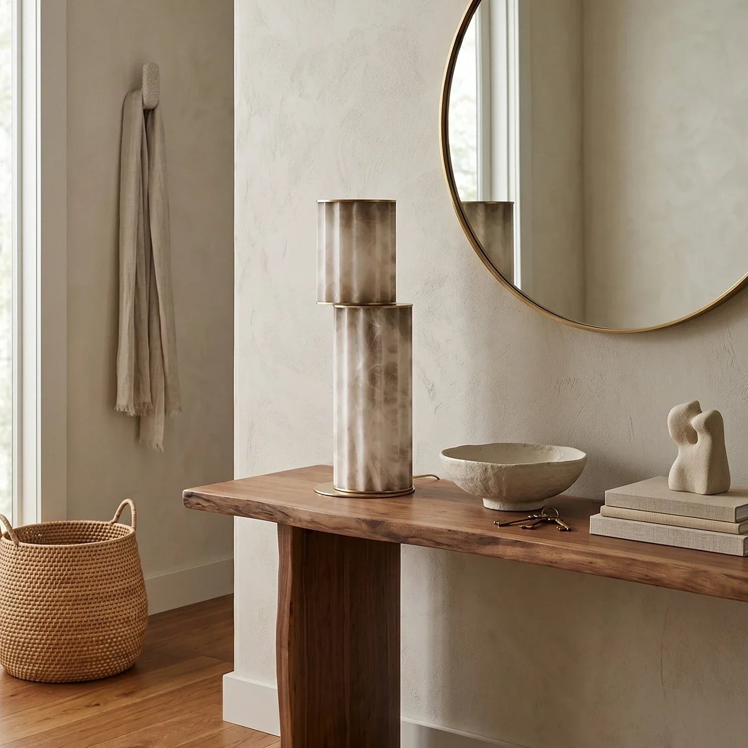 Padana Alabaster Table Lamp | wildoxy