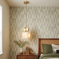 Perrin Brass-Capped Alabaster Mini Pendant | wildoxy