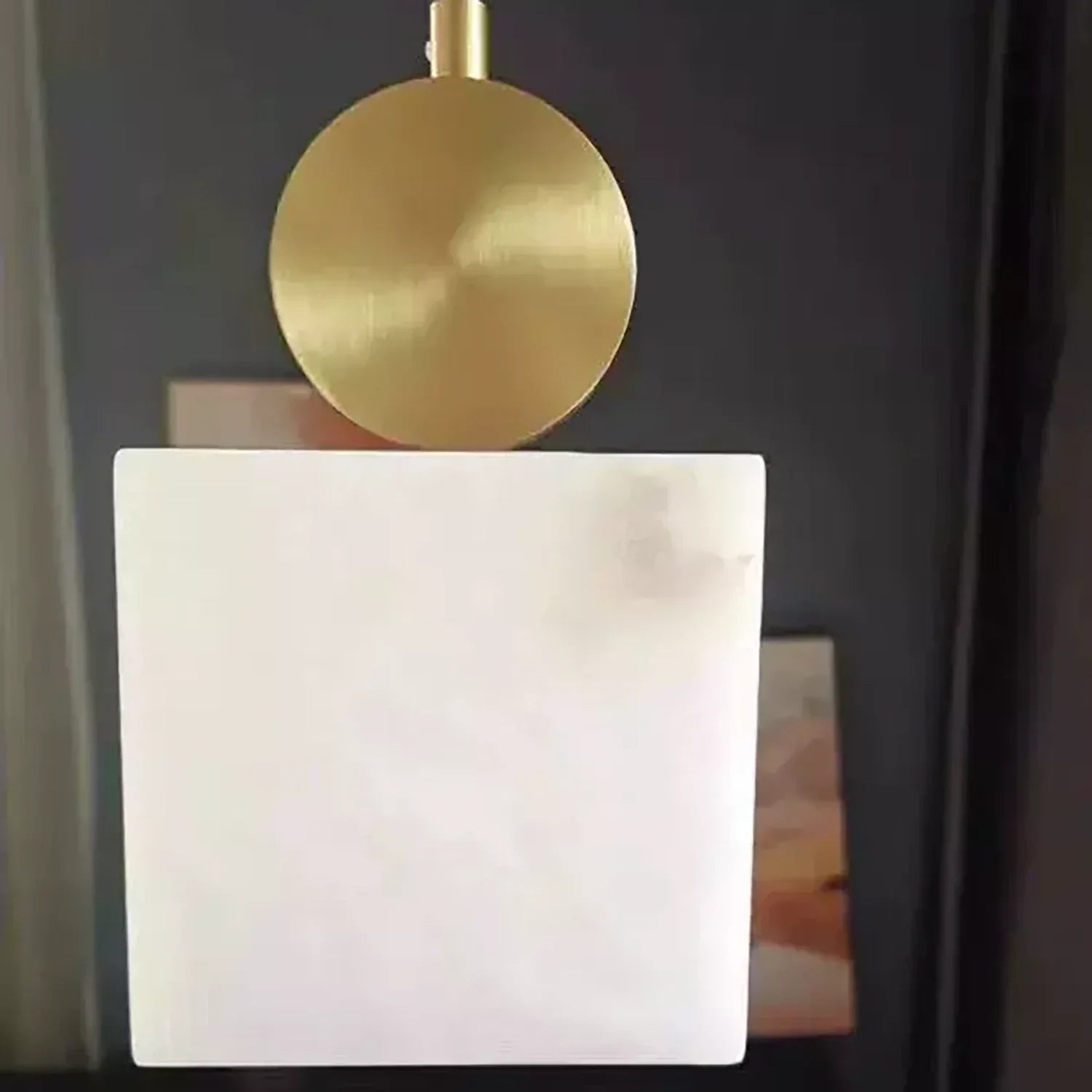Perrin Brass-Capped Alabaster Mini Pendant | wildoxy
