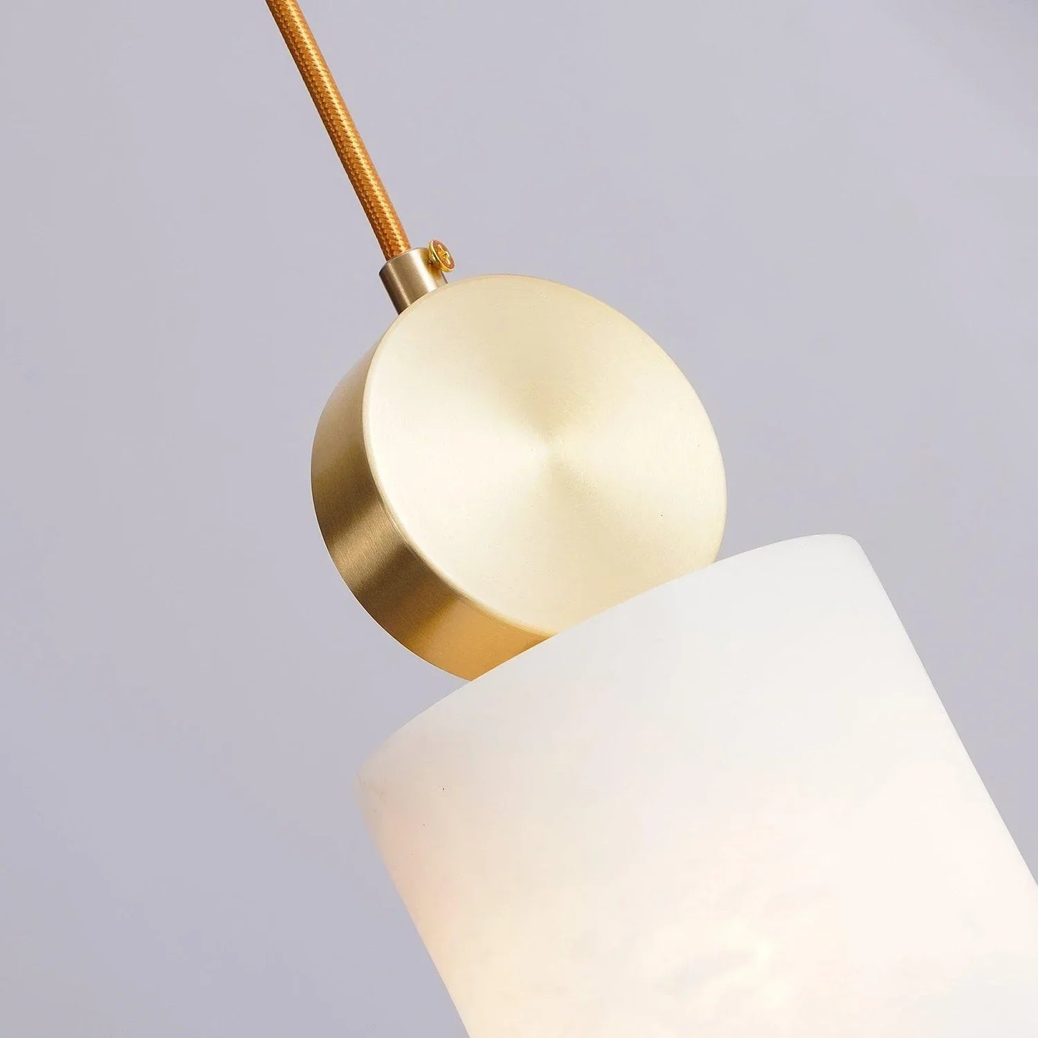 Perrin Brass-Capped Alabaster Mini Pendant | wildoxy