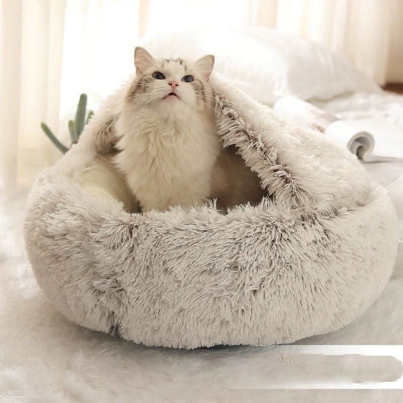 Couple's Pet Bed — Dual Sleeping Surface, Ultra-Soft Inner Layer