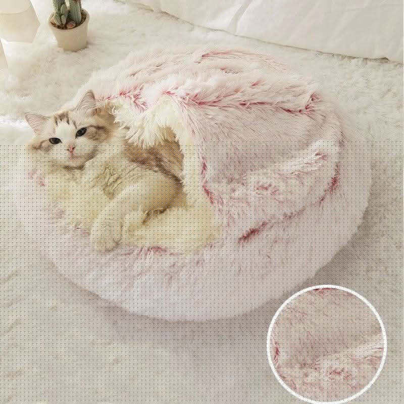 Couple's Pet Bed — Dual Sleeping Surface, Ultra-Soft Inner Layer