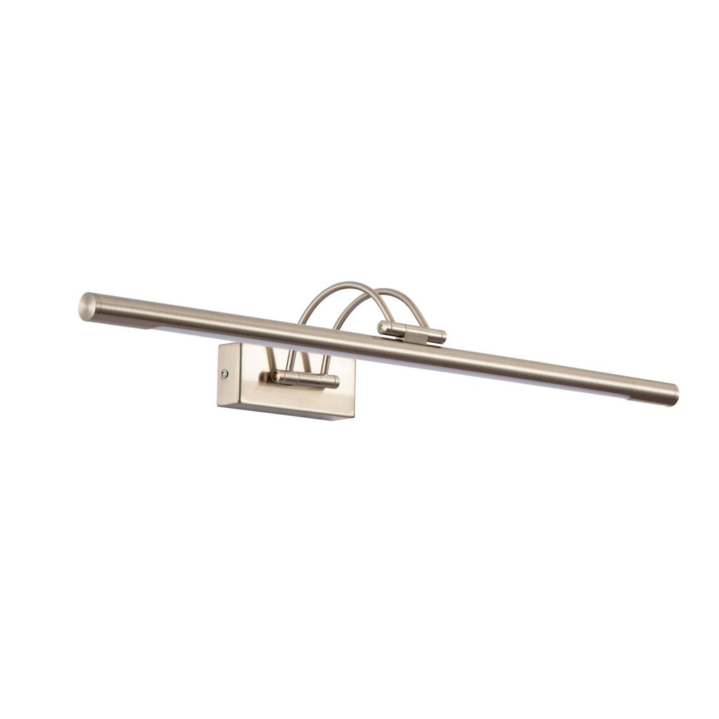 Lampa nad lustro LED 64cm, ciepła biel 3000K, 8W, złota/niklowa/mosiężna/chromowana