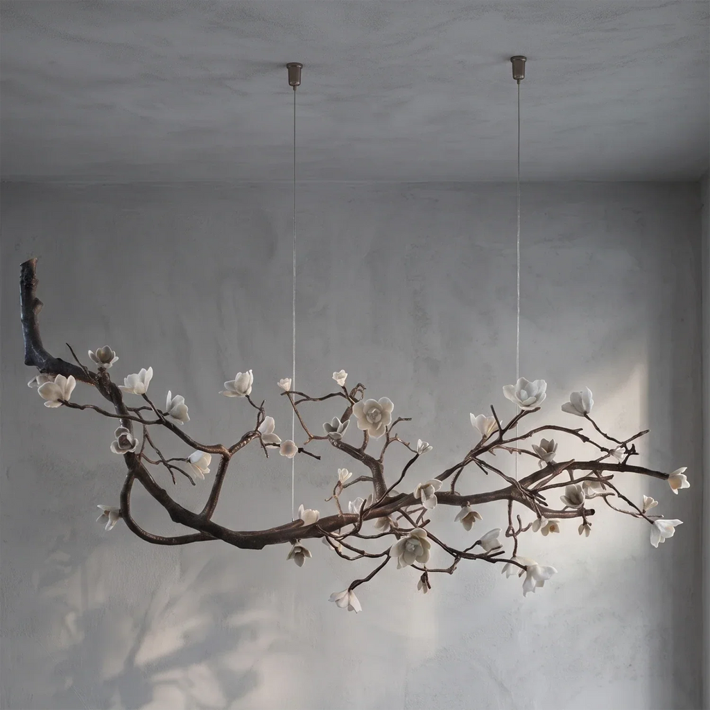 Plum Tree Branch Chandelier | wildoxy