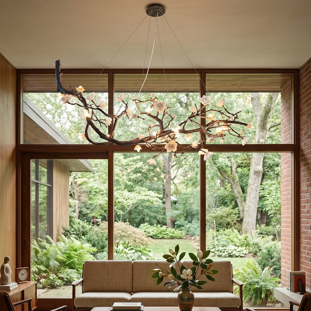 Plum Tree Branch Chandelier | wildoxy