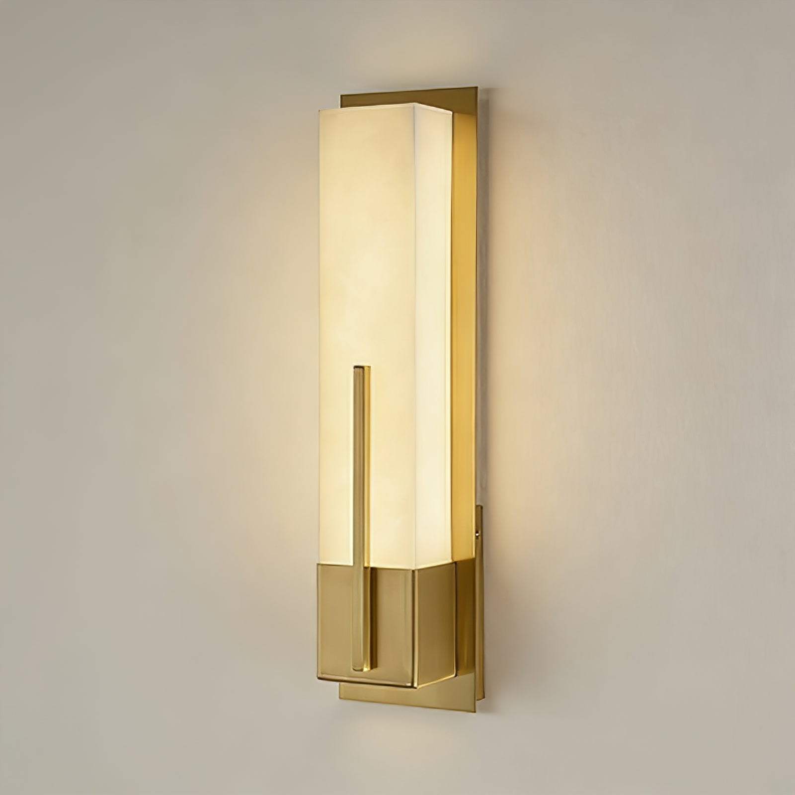 Possini Midtown Alabaster Wall Sconce | wildoxy
