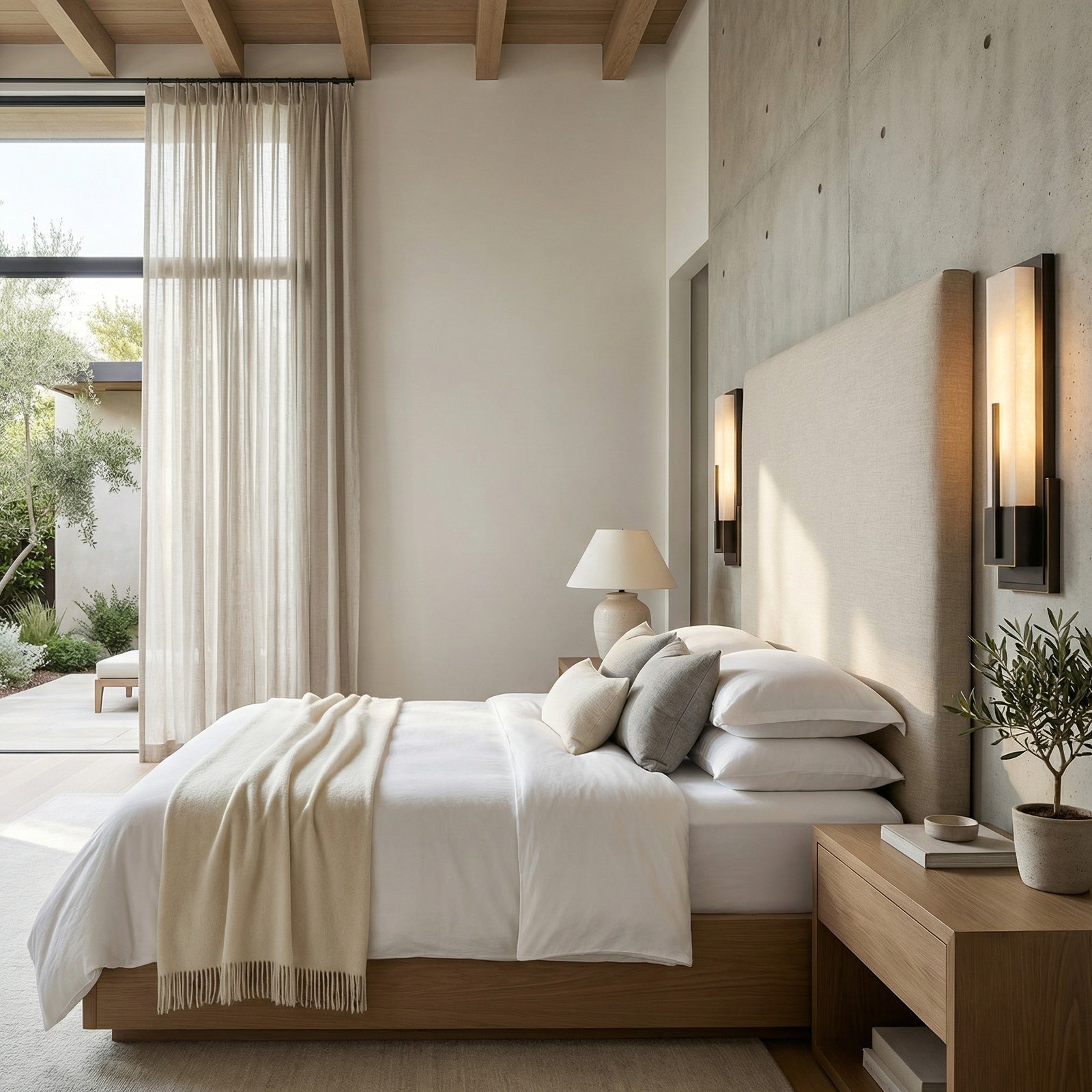 Possini Midtown Alabaster Wall Sconce | wildoxy