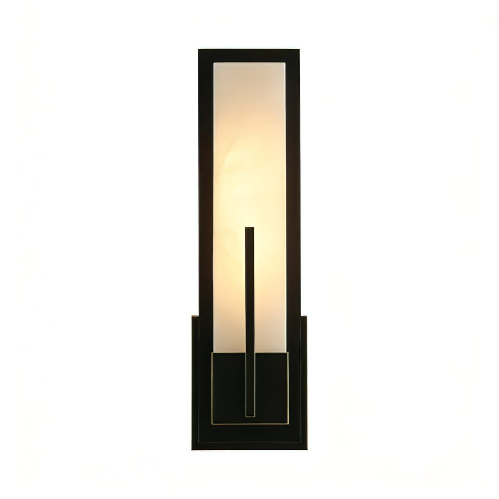 Possini Midtown Alabaster Wall Sconce | wildoxy